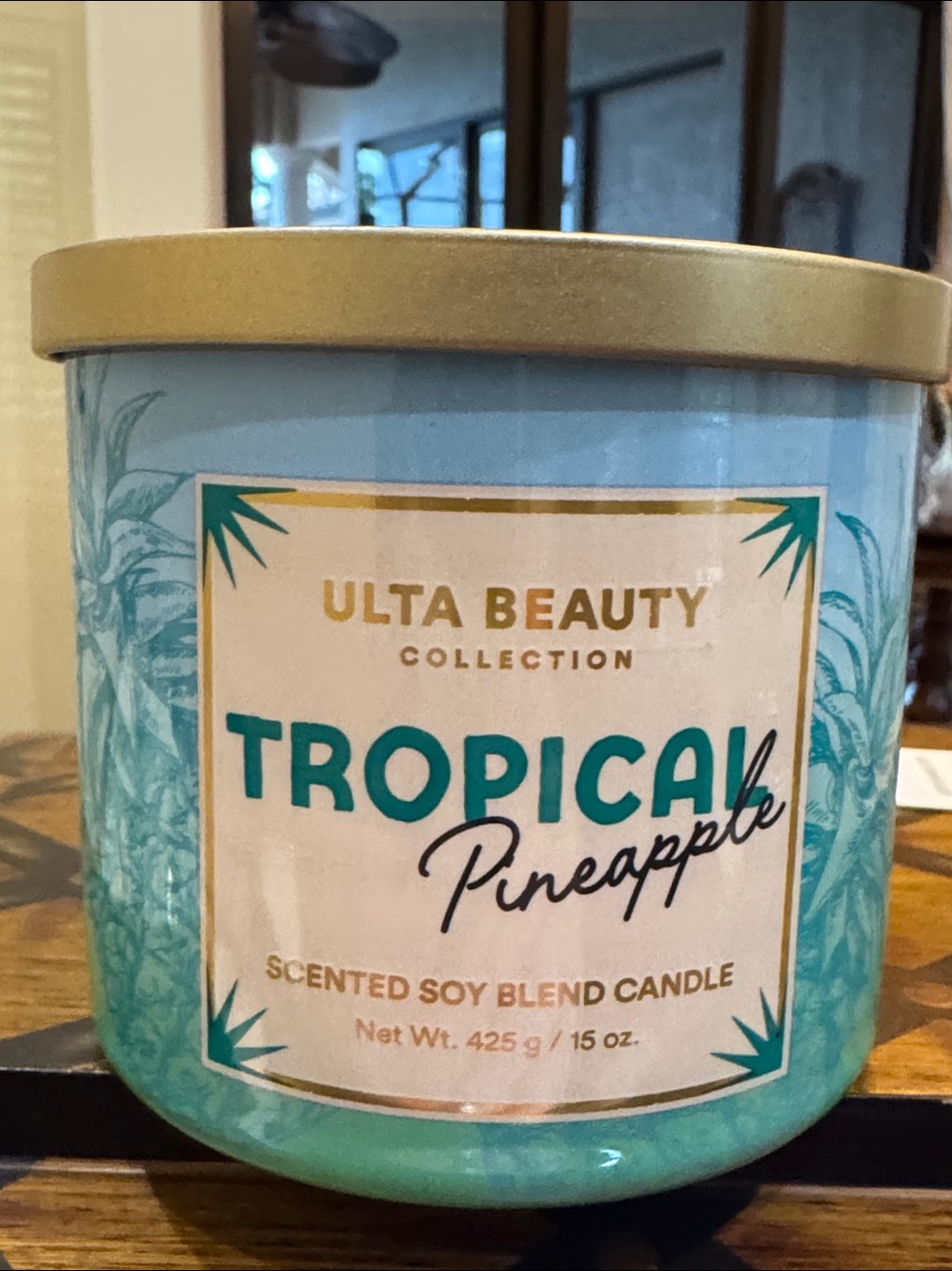 Ulta Beauty Tropical Pineapple Scented Candle